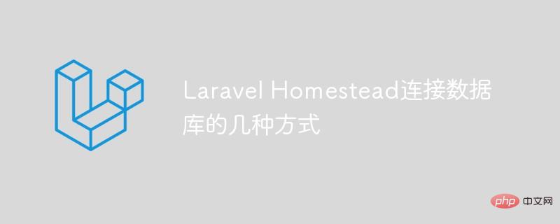 Laravel Homestead连接数据库的几种方式